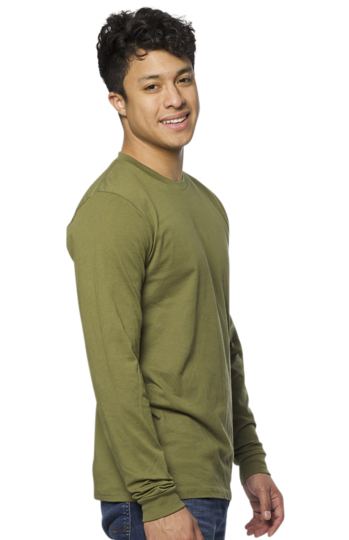 Royal Apparel 5054 Unisex Long Sleeve Tee - Olive