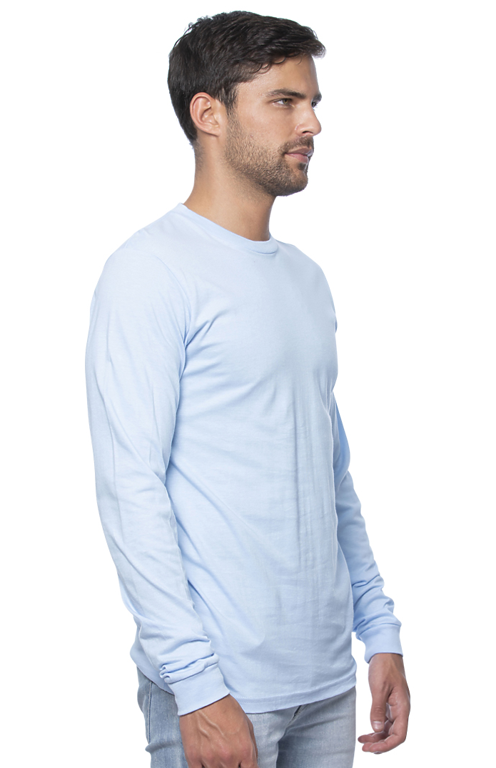 Royal Apparel 5054ORG Unisex Organic Long Sleeve Tee - Heaven