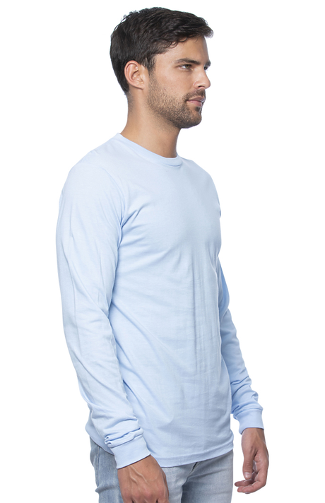 Royal Apparel 5054ORG Unisex Organic Long Sleeve Tee - Heaven