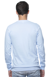 Royal Apparel 5054ORG Unisex Organic Long Sleeve Tee - Heaven