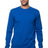 Royal Apparel 5054ORG Unisex Organic Long Sleeve Tee - Nautical Blue