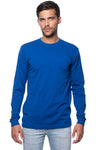 Royal Apparel 5054ORG Unisex Organic Long Sleeve Tee - Nautical Blue