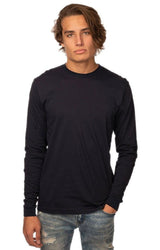 Royal Apparel 5054ORG Unisex Organic Long Sleeve Tee - Night