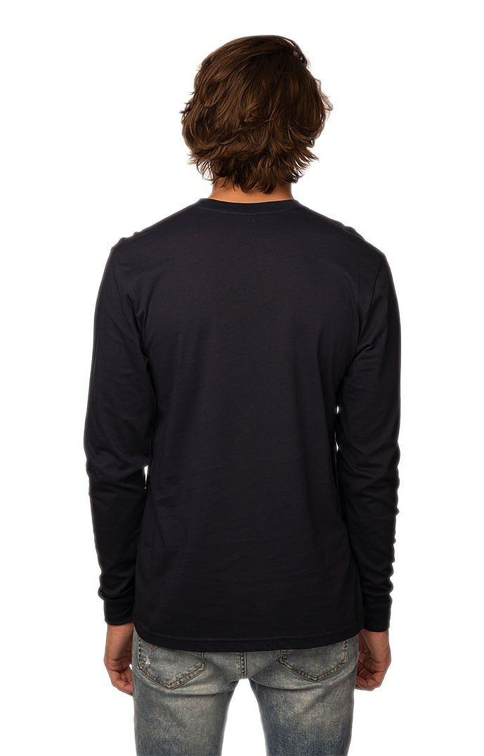 Royal Apparel 5054ORG Unisex Organic Long Sleeve Tee - Night