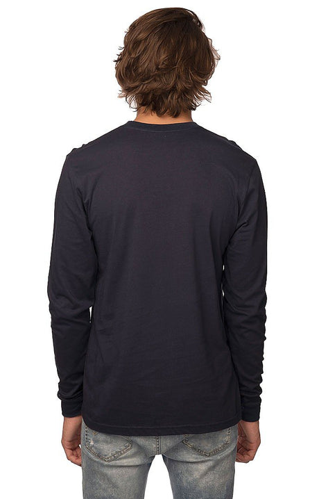 Royal Apparel 5054ORG Unisex Organic Long Sleeve Tee - Ocean