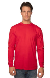 Royal Apparel 5054 Unisex Long Sleeve Tee - Red