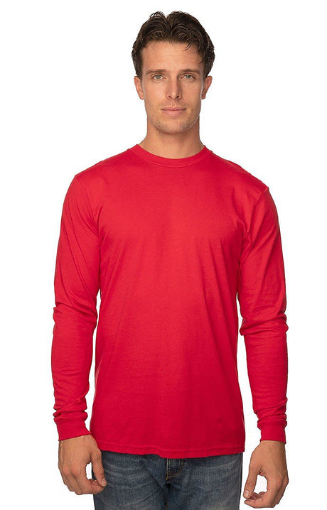 Royal Apparel 5054 Unisex Long Sleeve Tee - Red