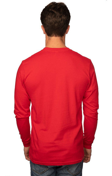 Royal Apparel 5054 Unisex Long Sleeve Tee - Red