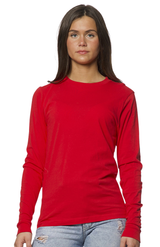 Royal Apparel 5054 Unisex Long Sleeve Tee - Red