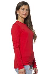 Royal Apparel 5054 Unisex Long Sleeve Tee - Red