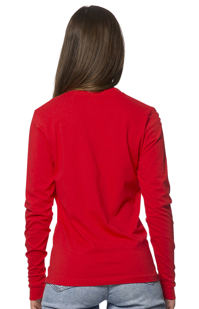 Royal Apparel 5054 Unisex Long Sleeve Tee - Red