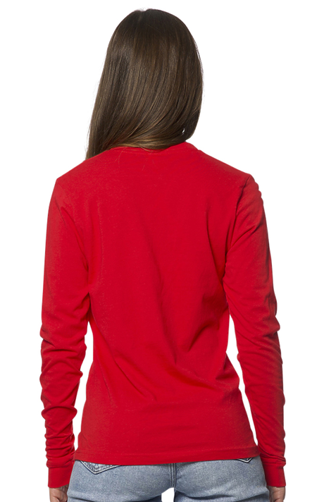 Royal Apparel 5054 Unisex Long Sleeve Tee - Red