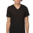 Royal Apparel 5055 Unisex Short Sleeve V-Neck - Black