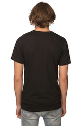 Royal Apparel 5055 Unisex Short Sleeve V-Neck - Black