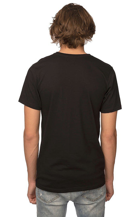 Royal Apparel 5055 Unisex Short Sleeve V-Neck - Black