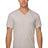 Royal Apparel 5055 Unisex Short Sleeve V-Neck - Heather Grey