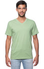 Royal Apparel 5055ORG Unisex Organic Short Sleeve V-neck - Avocado