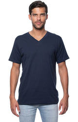 Royal Apparel 5055ORG Unisex Organic Short Sleeve V-neck - Ocean