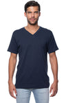 Royal Apparel 5055ORG Unisex Organic Short Sleeve V-neck - Ocean