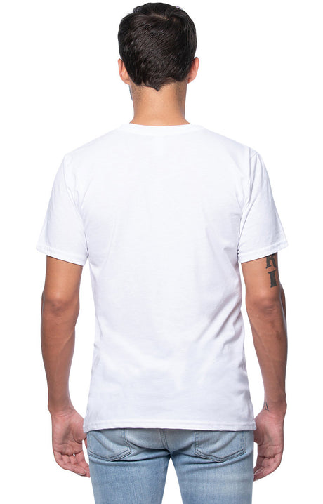 Royal Apparel 5055ORG Unisex Organic Short Sleeve V-neck - Salt