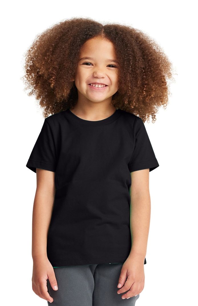 Royal Apparel 5061 Toddler Short Sleeve Crew Tee - Black
