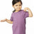 Royal Apparel 5061ORG Toddler Organic Short Sleeve Crew Tee - Eggplant