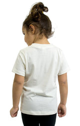 Royal Apparel 5061ORG Toddler Organic Short Sleeve Crew Tee - Natural