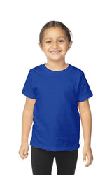 Royal Apparel 5061ORG Toddler Organic Short Sleeve Crew Tee - Nautical Blue