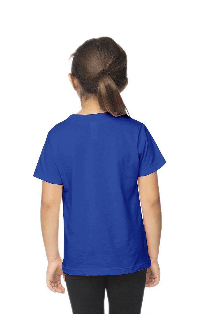 Royal Apparel 5061ORG Toddler Organic Short Sleeve Crew Tee - Nautical Blue
