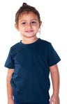 Royal Apparel 5061ORG Toddler Organic Short Sleeve Crew Tee - Ocean