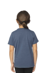 Royal Apparel 5061ORG Toddler Organic Short Sleeve Crew Tee - Pacific Blue
