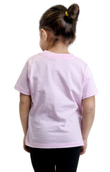 Royal Apparel 5061ORG Toddler Organic Short Sleeve Crew Tee - Rose Pink