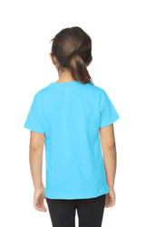 Royal Apparel 5061ORG Toddler Organic Short Sleeve Crew Tee - Scuba Blue
