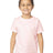 Royal Apparel 5061 Toddler Short Sleeve Crew Tee - Pink