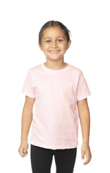 Royal Apparel 5061 Toddler Short Sleeve Crew Tee - Pink