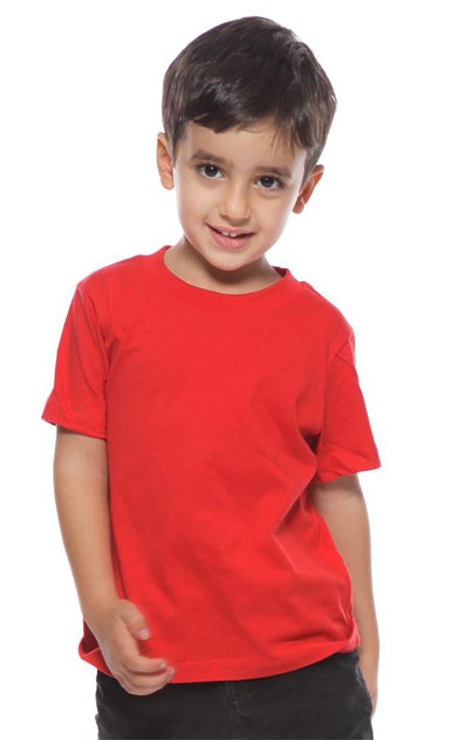 Royal Apparel 5061 Toddler Short Sleeve Crew Tee - Red