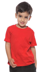 Royal Apparel 5061 Toddler Short Sleeve Crew Tee - Red