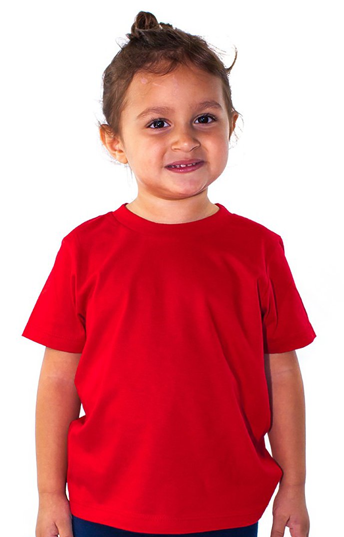 Royal Apparel 5061 Toddler Short Sleeve Crew Tee - Red