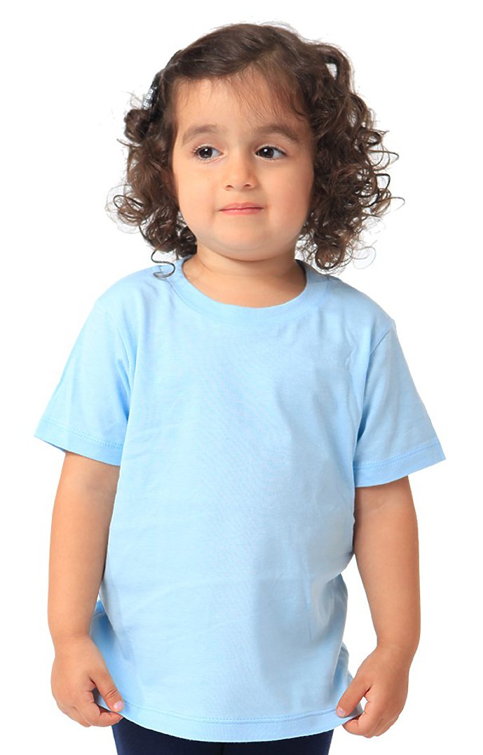 Royal Apparel 5061 Toddler Short Sleeve Crew Tee - Sky