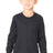 Royal Apparel 5062 Toddler Long Sleeve Crew Tee - Black