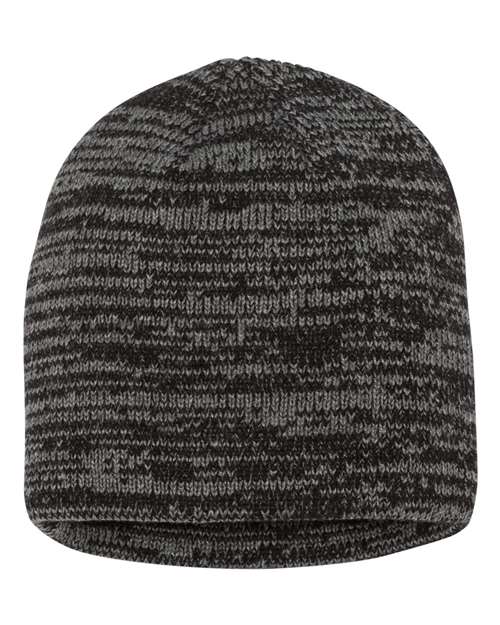 Sportsman 8" Marled Beanie - Sportsman SP03 Sportsman Black/ Dark Grey One Size