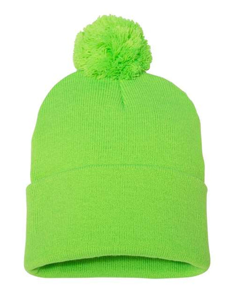 Sportsman 12" Pom-Pom Cuffed Beanie - Sportsman SP15