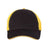 Valucap Sandwich Trucker Cap - Valucap S102 Valucap Black/ Gold Adjustable