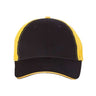 Valucap Sandwich Trucker Cap - Valucap S102 Valucap Black/ Gold Adjustable
