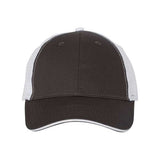 Valucap Sandwich Trucker Cap - Valucap S102 Valucap Charcoal/ White Adjustable