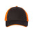 Valucap Sandwich Trucker Cap - Valucap S102 Valucap Charcoal/ Neon Orange Adjustable