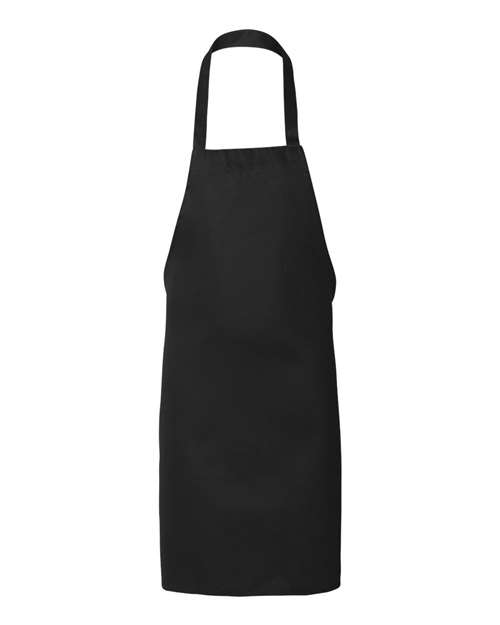 Q-Tees Butcher Apron - Q-Tees Q2010 Q-Tees Black One Size