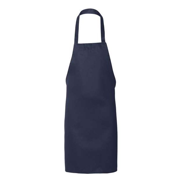 Q-Tees Butcher Apron - Q-Tees Q2010 Q-Tees Navy One Size
