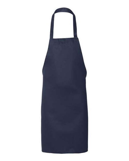 Q-Tees Butcher Apron - Q-Tees Q2010 Q-Tees Navy One Size