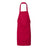 Q-Tees Butcher Apron - Q-Tees Q2010 Q-Tees Red One Size